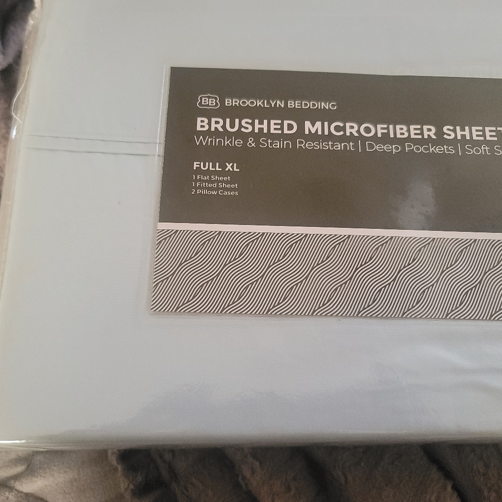 Brooklyn Bedding brushed microfiber sheet set
